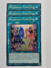 Yu Gi Oh - 3x MP25-EN195 Melodious Concerto - Ultra Raro comprar usado  Enviando para Brazil