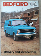 Bedford range brochure for sale  BOURNE