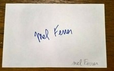 Mel ferrer signed for sale  WEYMOUTH