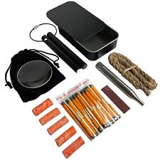 Ultimate Pocket Fire Lighting Kits | Ferro Rod Fire Steel | Fósforos à prova de tempestade comprar usado  Enviando para Brazil
