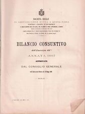 Bilancio consuntivo 1897 usato  Cantu
