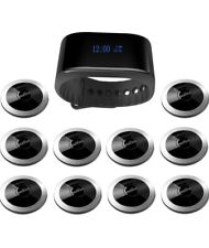Sistema de chamadas sem fio SINGCALL pager restaurante paginação enfermeira garçom 10 pagers comprar usado  Enviando para Brazil
