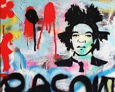 Spaco signed basquiat d'occasion  Toulouse-