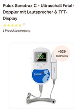 Pulox sonotrax ultraschall gebraucht kaufen  Witten