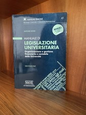 Manuale legislazione universit usato  Salerno