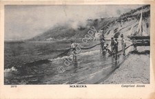 Cartolina marina pescatori usato  Milano