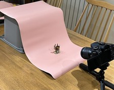 Photography backdrop pink for sale  TELFORD