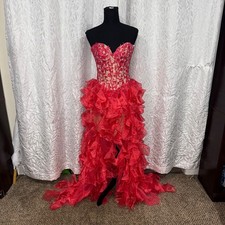 Usado, Vestido de festa Sherri Hill morango nude strass alto baixo espartilho formatura tamanho 4 comprar usado Usado, Vestido de festa Sherri Hill morango nude strass alto baixo espartilho formatura tamanho 4 comprar usado  Enviando para Brazil