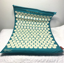 Usado, Colher tapete de massagem de acupressão com bolsa de viagem 100% algodão 26" x 16,5" costas, pescoço comprar usado  Enviando para Brazil