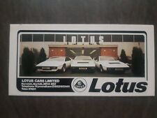 Lotus elite sprint for sale  Shipping to Ireland