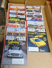 Usado, Revistas Road & Track 2010, Ferarri vs Lambo, janeiro faltando comprar usado  Enviando para Brazil