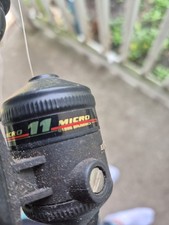 ZEBCO MICRO 11 MICRO CARRETEL FEITO NOS EUA Brunswick 1996 molinete vara vintage excelente  comprar usado  Enviando para Brazil