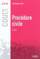 Procedure civile reimpression d'occasion  France