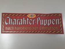 Antikes riginales werbeschild gebraucht kaufen  Chemnitz