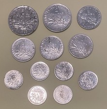 Lot pièces argent d'occasion  Chartres-de-Bretagne