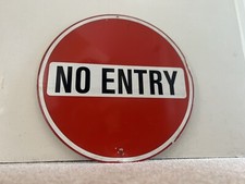Aluminium circular entry for sale  AYLESBURY