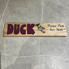 Duck mind head for sale  DISS