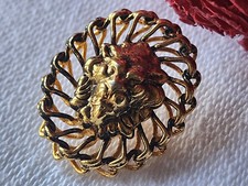 Bouton vintage métal d'occasion  Senozan