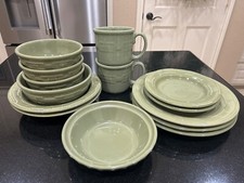 Longaberger sage pottery for sale  Houston
