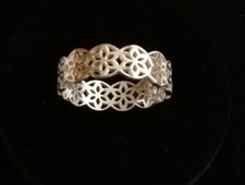 Ring 925 blumenmuster gebraucht kaufen  Chemnitz