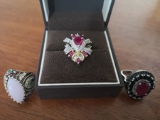 Three dress rings for sale  ST. HELENS