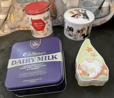 Bundle empty tins for sale  BUDE