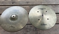 Par de pratos Zildjian 14" Quick Beat Hi-Hat, usado comprar usado  Enviando para Brazil