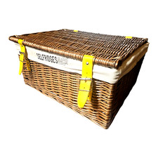 Selfridges wicker hamper for sale  CREWE
