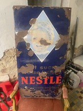 plaque emaillee nestle d'occasion plaque emaillee nestle d'occasion La Roche-sur-Yon