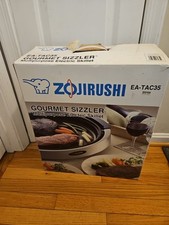 Zojirushi EA-TAC35 Gourmet Sizzler CHAPA ELÉTRICA -Jantar almoço café da manhã NOVO comprar usado  Enviando para Brazil