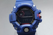 Relógio masculino [quase perfeito] Casio G-Shock Rangeman GW-9400NVJ-2JF rádio azul solar comprar usado  Enviando para Brazil