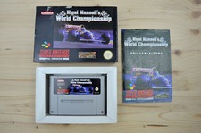 SNES - Nigel Mansell's World Championship - (OVP, mit Anleitung) comprar usado  Enviando para Brazil