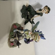 Fairy figurines see for sale  LISKEARD