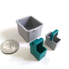 Playmobil gray bins for sale  Fountain Inn