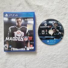 Madden 18 NFL Football Sony Playstation 4 2017 videogame PS4 disco e estojo comprar usado  Enviando para Brazil