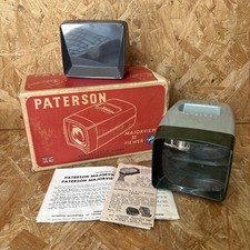 Vintage paterson majorview for sale  MALVERN