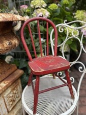 antique red chair folding for sale  Signal Hill