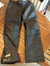 Pantaloni moto uomo usato  Crema