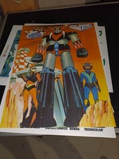 Poster goldrake actarus usato  Virle Piemonte