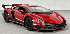 Usado, Lamborghini Veneno marrom Borgonha escala 1:32 réplica modelo de metal BOM comprar usado  Enviando para Brazil