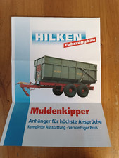 Prospekt hilken muldenkipper gebraucht kaufen  Spraitbach