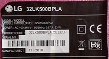 Ricambi per 32lk500bpla usato  Gela