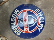 Placa de esmalte PORCELIAN SHELBY MUSTANG TAMANHO 30X30 POLEGADAS comprar usado  Enviando para Brazil