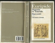 Ifigenia tauride baccanti usato  Pistoia
