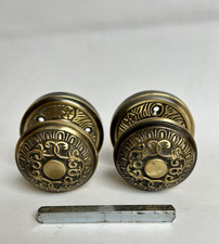 Pair solid brass for sale  LONDON