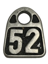 Number tag large for sale  Ruffs Dale
