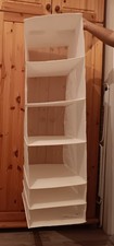 Stoffregal weiß klettverschlu gebraucht kaufen  Castrop-Rauxel
