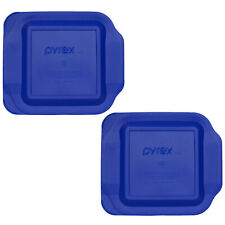 Tampas azuis de armazenamento de alimentos Pyrex 222-PC 2 qt (pacote com 2) comprar usado  Enviando para Brazil