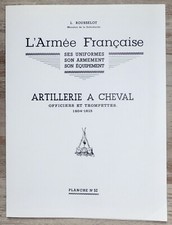 Rousselot planche artillerie d'occasion Rousselot planche artillerie d'occasion  Magalas