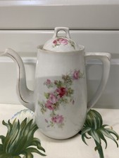 Ancienne cafetiere porcelaine d'occasion  Aix-les-Bains